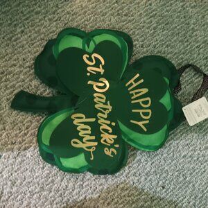 Happy St. Patrick's Day Shamrock decor NEW